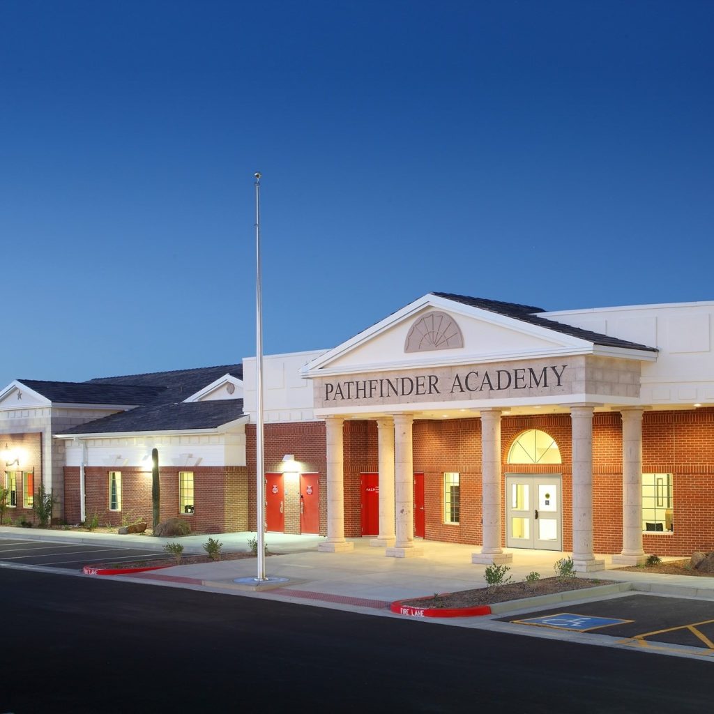 Main building of Pathfinder Academy